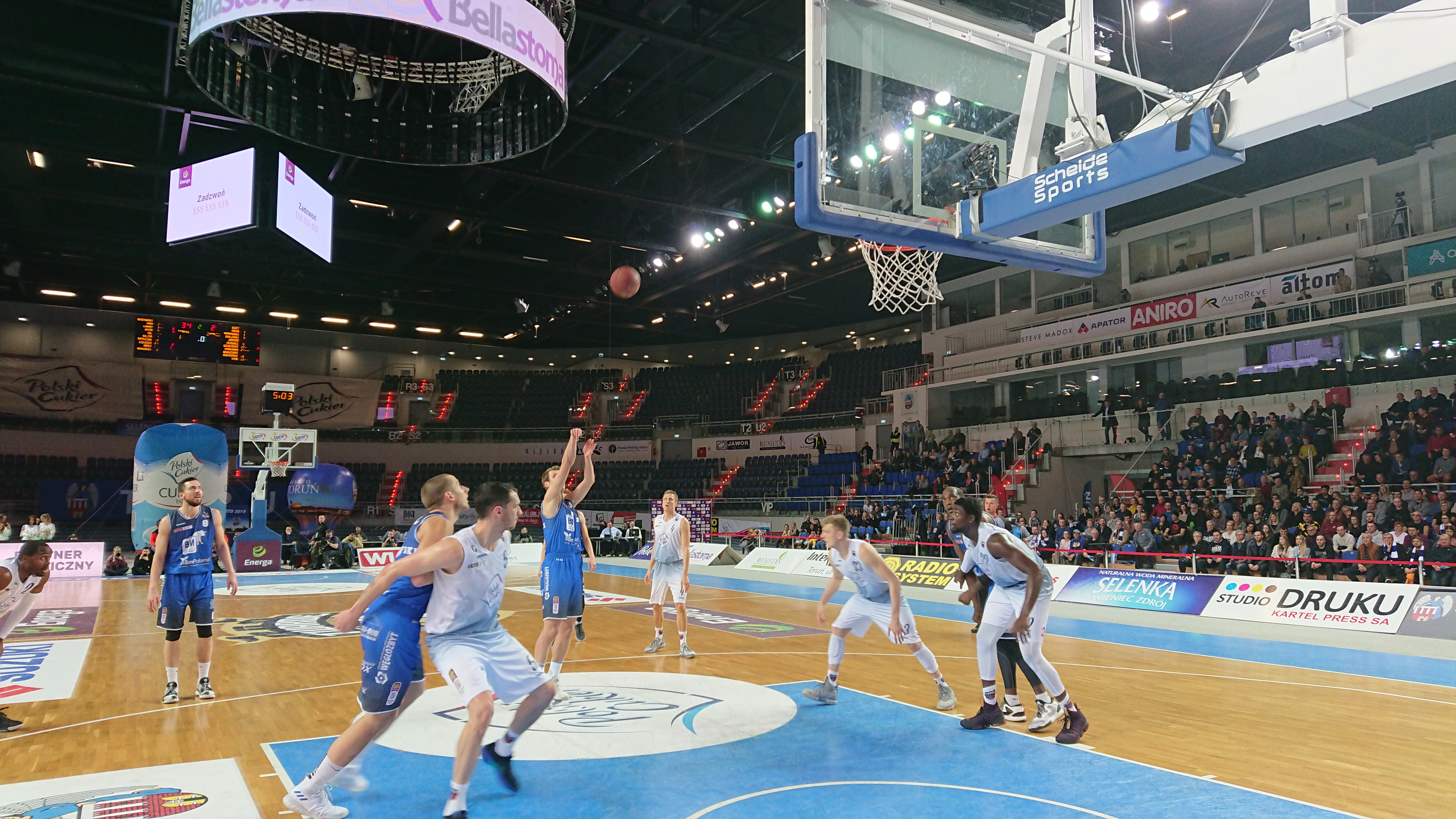 EBL EKSTRAKLASA KOSZYKÓWKI W POLSCE 03.01.2019 Polski Cukier Toruń